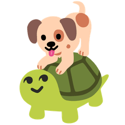 Puppy & Turtle