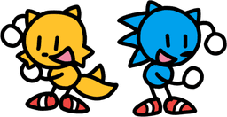 SAC Sonic and Tails dancing