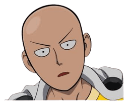 Saitama amused