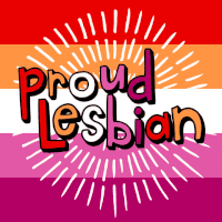Proud Lesbian Pride Proud Lesbian Pride