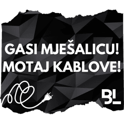 gasi mješalicu motaj kablove gasi mješalicu motaj kablove