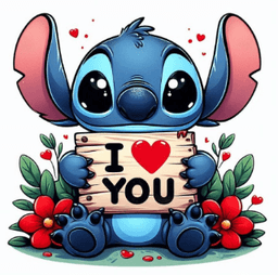 Stitch Love you Stitch Love you