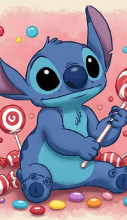 Stitch lollipop Stitch lollipop