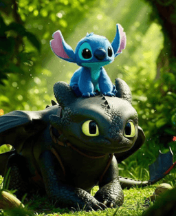 Stitch Toothless Stitch Toothless