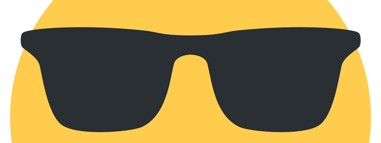 Солнцезащитные очки смайлик. Смайлик в очках. Apple очки Emoji. Эмодзи черные очки. 1024 384